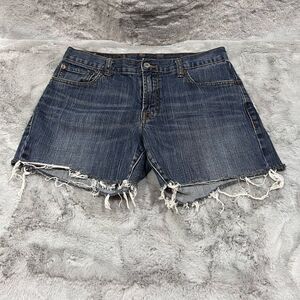 Lucky Brand Dungaree American Standard juniors denim cut off shorts Size 30